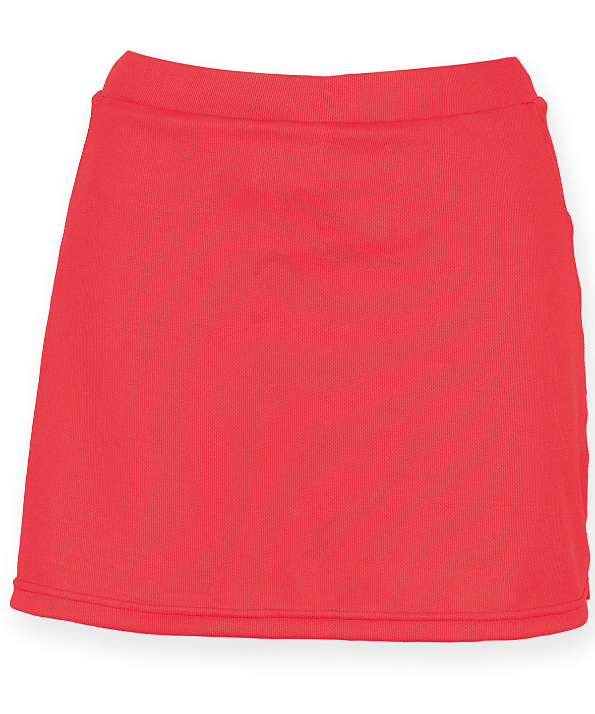 Women's skort with wicking finish