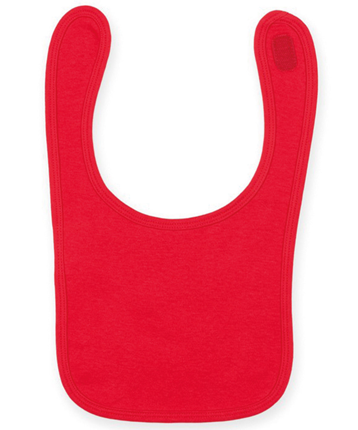 Plain and contrast bib