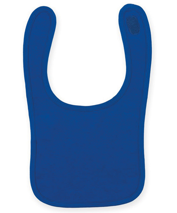 Plain and contrast bib