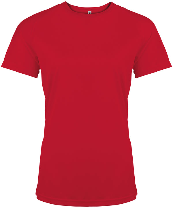 Ladies' short-sleeved sports T-shirt