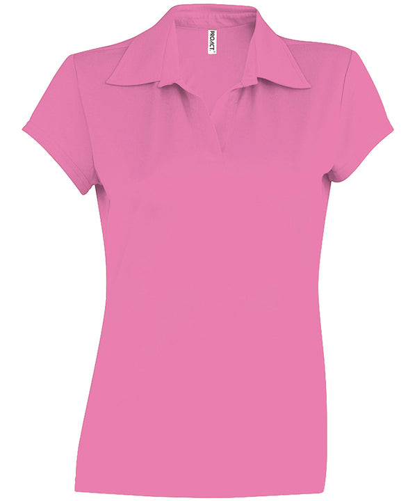 Ladies' short-sleeved polo shirt