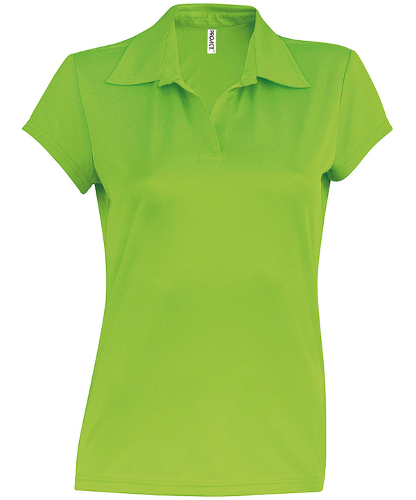 Ladies' short-sleeved polo shirt