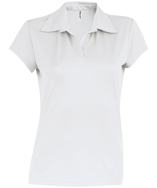 Ladies' short-sleeved polo shirt