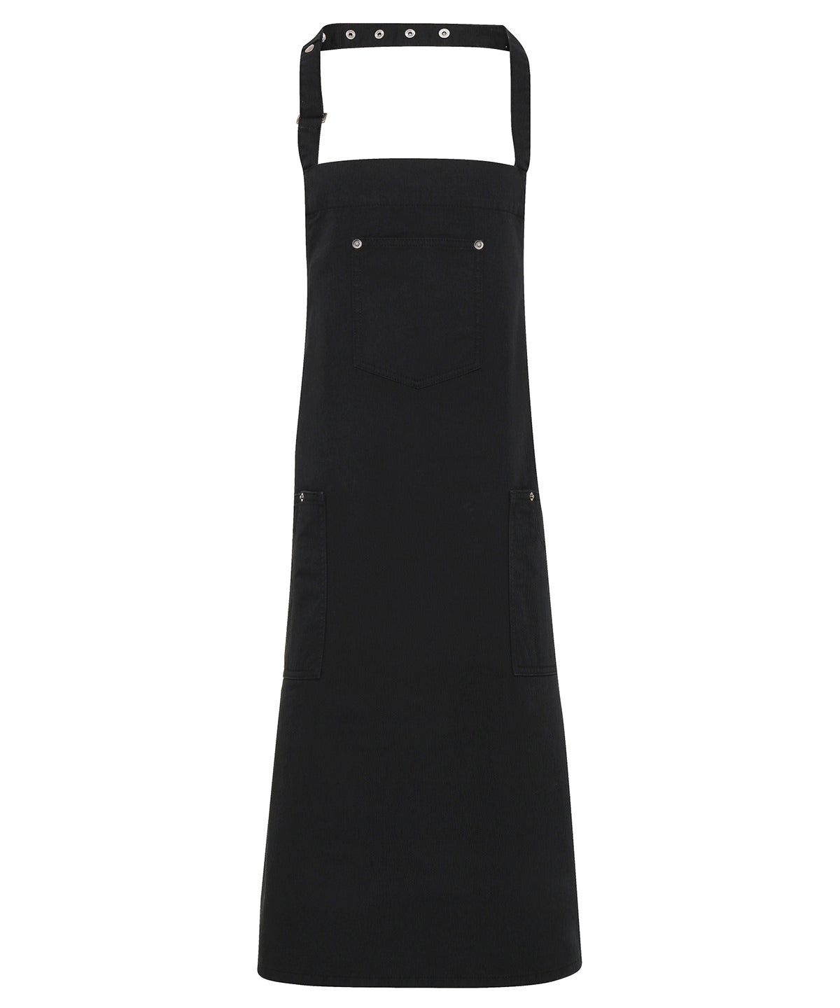 Chino cotton bib apron