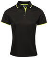 Women's contrast Coolchecker® polo