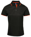 Women's contrast Coolchecker® polo