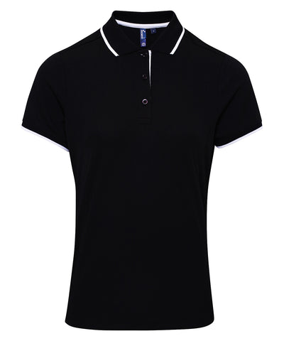 Women's contrast Coolchecker® polo