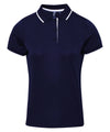 Women's contrast Coolchecker® polo