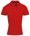 Women's contrast Coolchecker® polo