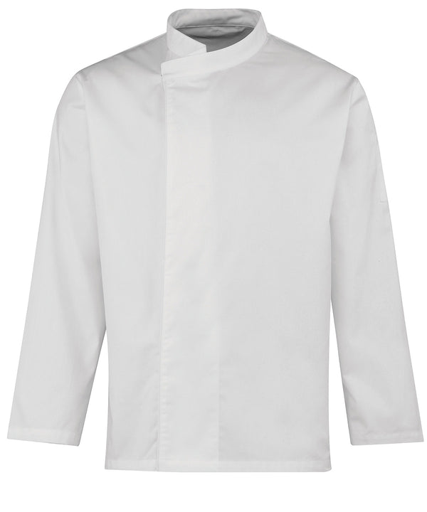 Culinary pull-on chef's long sleeve tunic