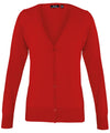 Women's button-through knitted cardigan