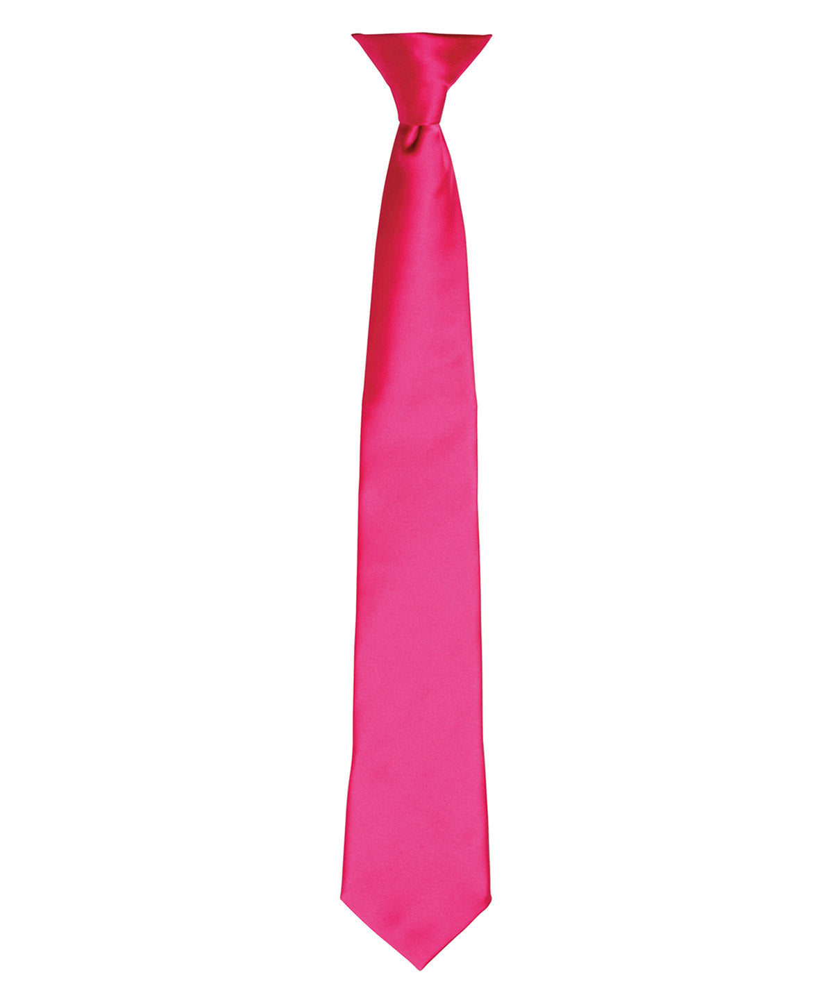 'Colours' satin clip tie