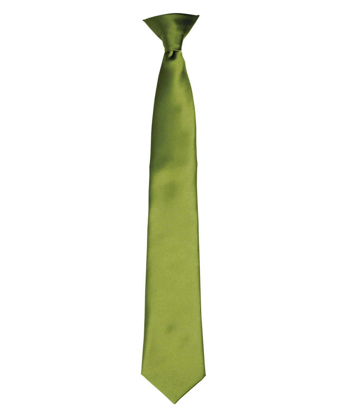 'Colours' satin clip tie