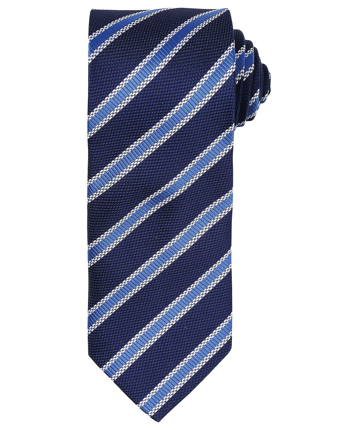 Waffle stripe tie