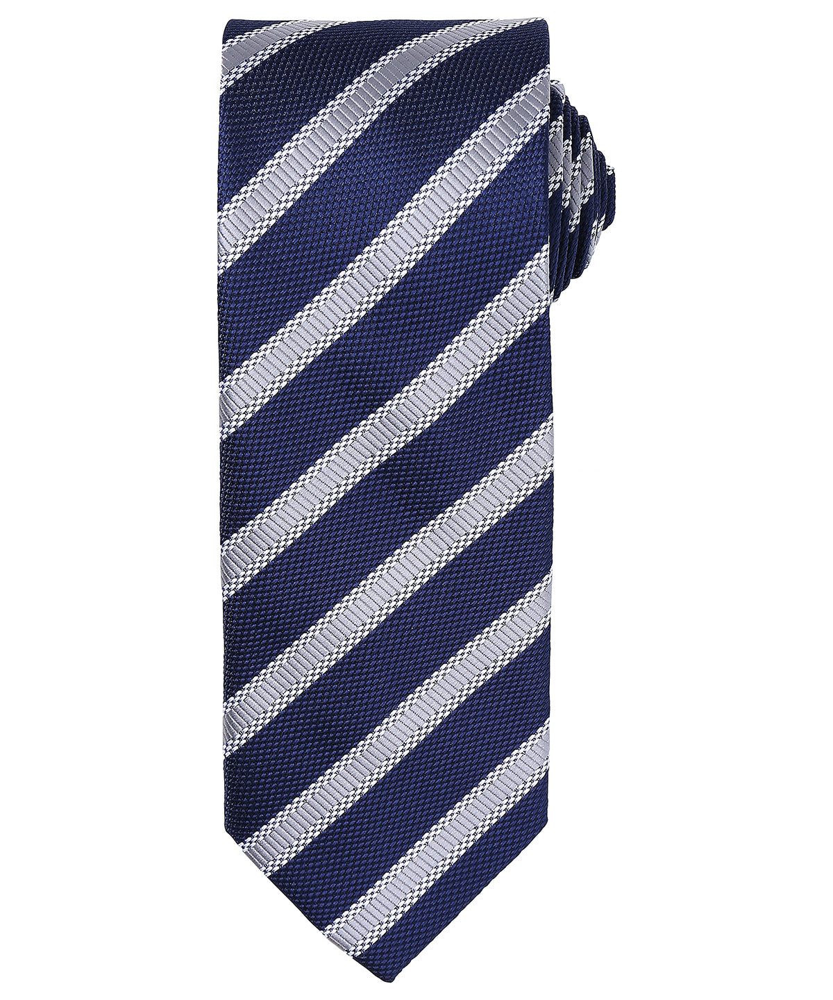 Waffle stripe tie