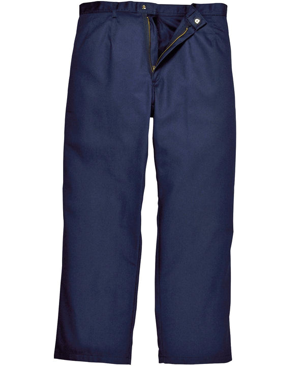 Navy - Bizweld™ trousers (BZ30) Trousers Portwest Plus Sizes, Trousers & Shorts, Workwear Schoolwear Centres