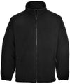 Black - Aran fleece (F205) Jackets Portwest Jackets & Coats, Jackets - Fleece, Plus Sizes, Workwear Schoolwear Centres