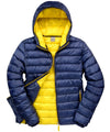 Urban snow bird hooded jacket