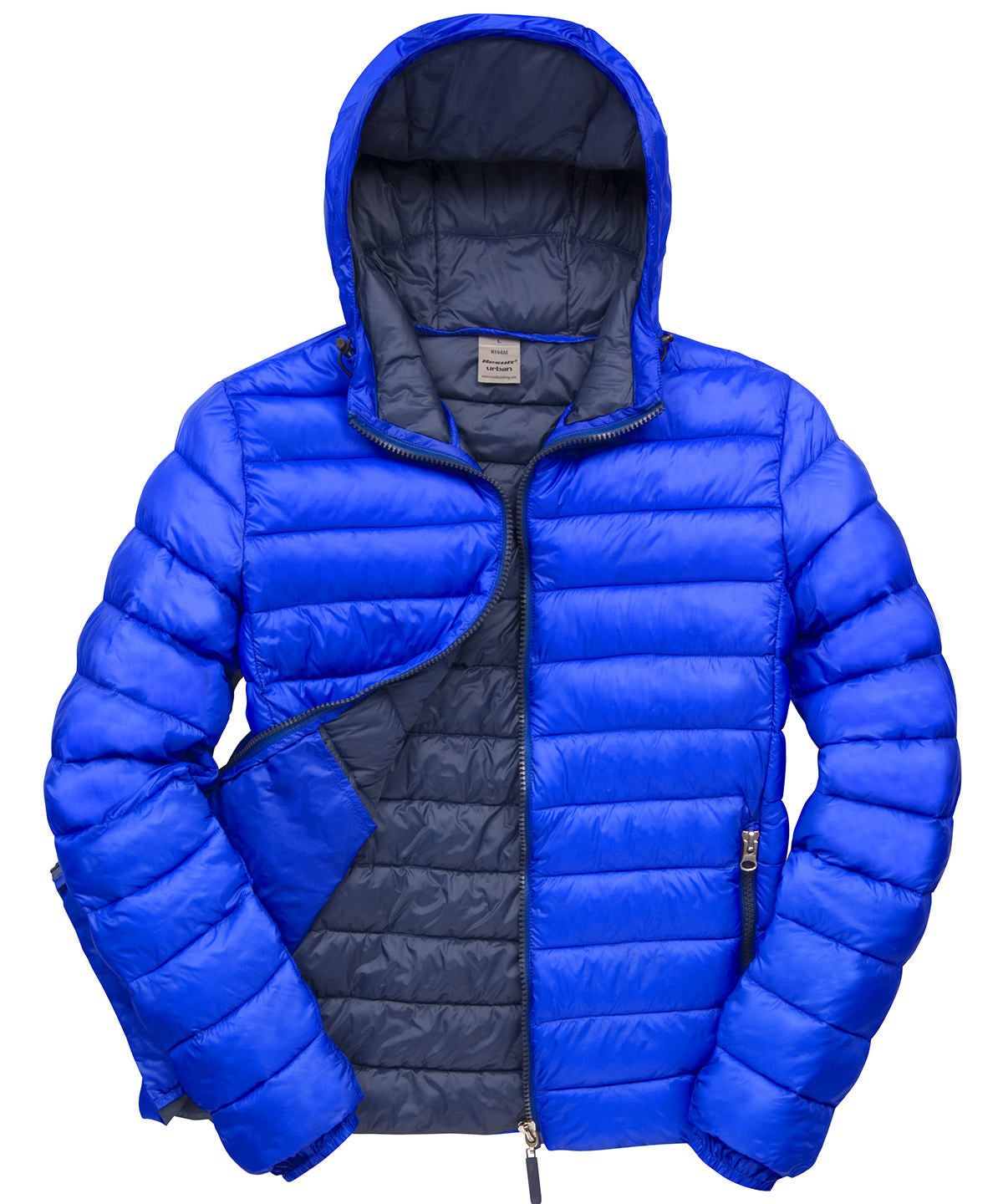 Urban snow bird hooded jacket