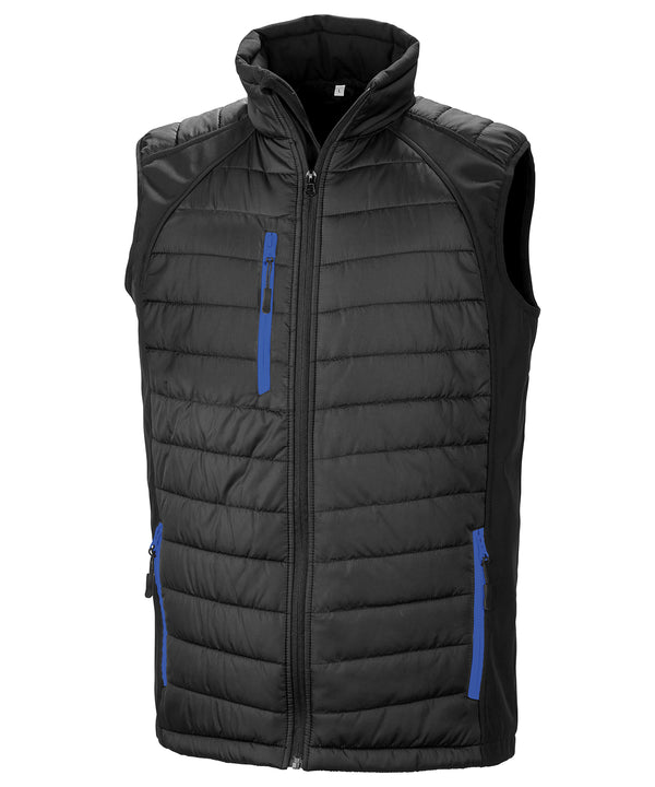 compass padded softshell gilet 