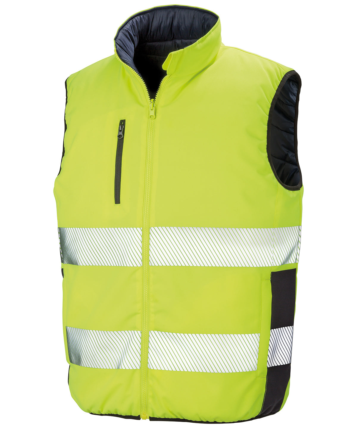 Reversible soft padded gilet