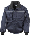 Work-Guard zip sleeve heavy-duty pilot jacket