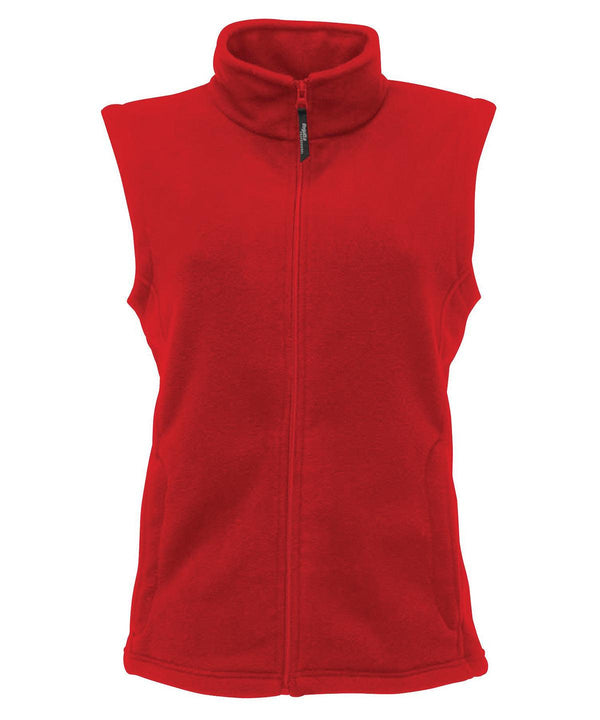 Classic Red - Women's microfleece bodywarmer Body Warmers Regatta Professional Gilets and Bodywarmers, Jackets & Coats, Jackets - Fleece, Workwear Schoolwear Centres