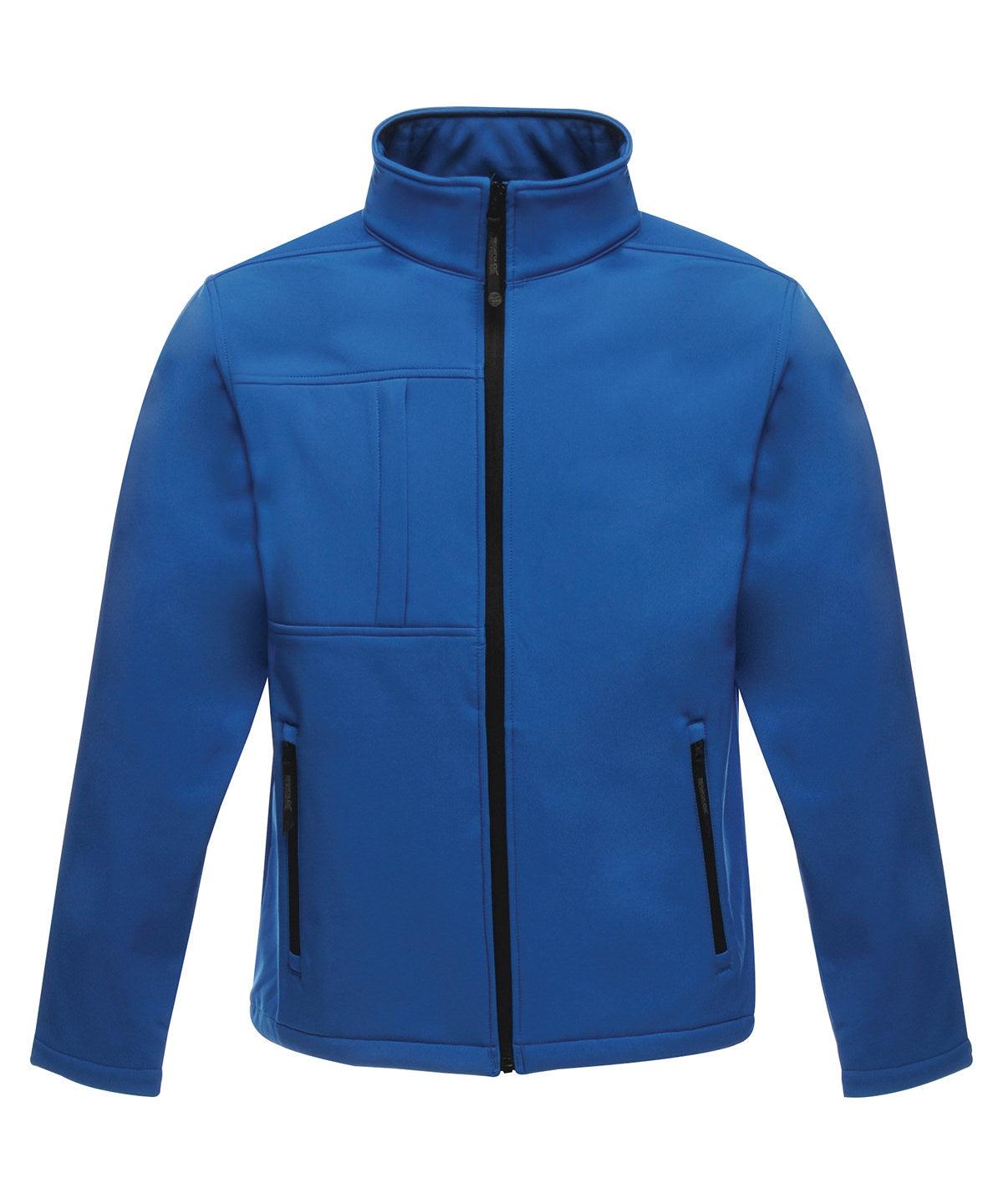 Oxford Blue/Black - Octagon II printable 3-layer membrane softshell Jackets Regatta Professional Jackets & Coats, Must Haves, Plus Sizes, Regatta Selected Styles, Softshells Schoolwear Centres