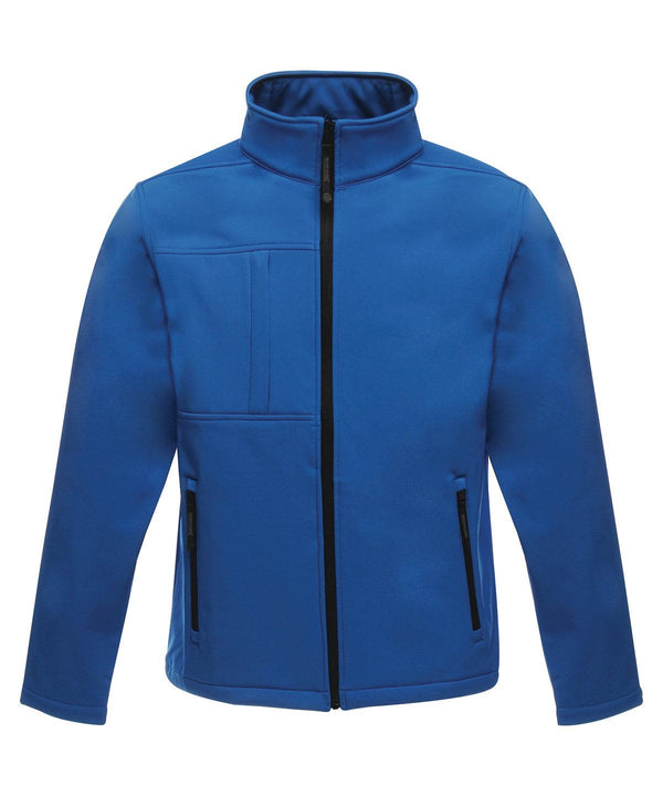 Oxford Blue/Black - Octagon II printable 3-layer membrane softshell Jackets Regatta Professional Jackets & Coats, Must Haves, Plus Sizes, Regatta Selected Styles, Softshells Schoolwear Centres