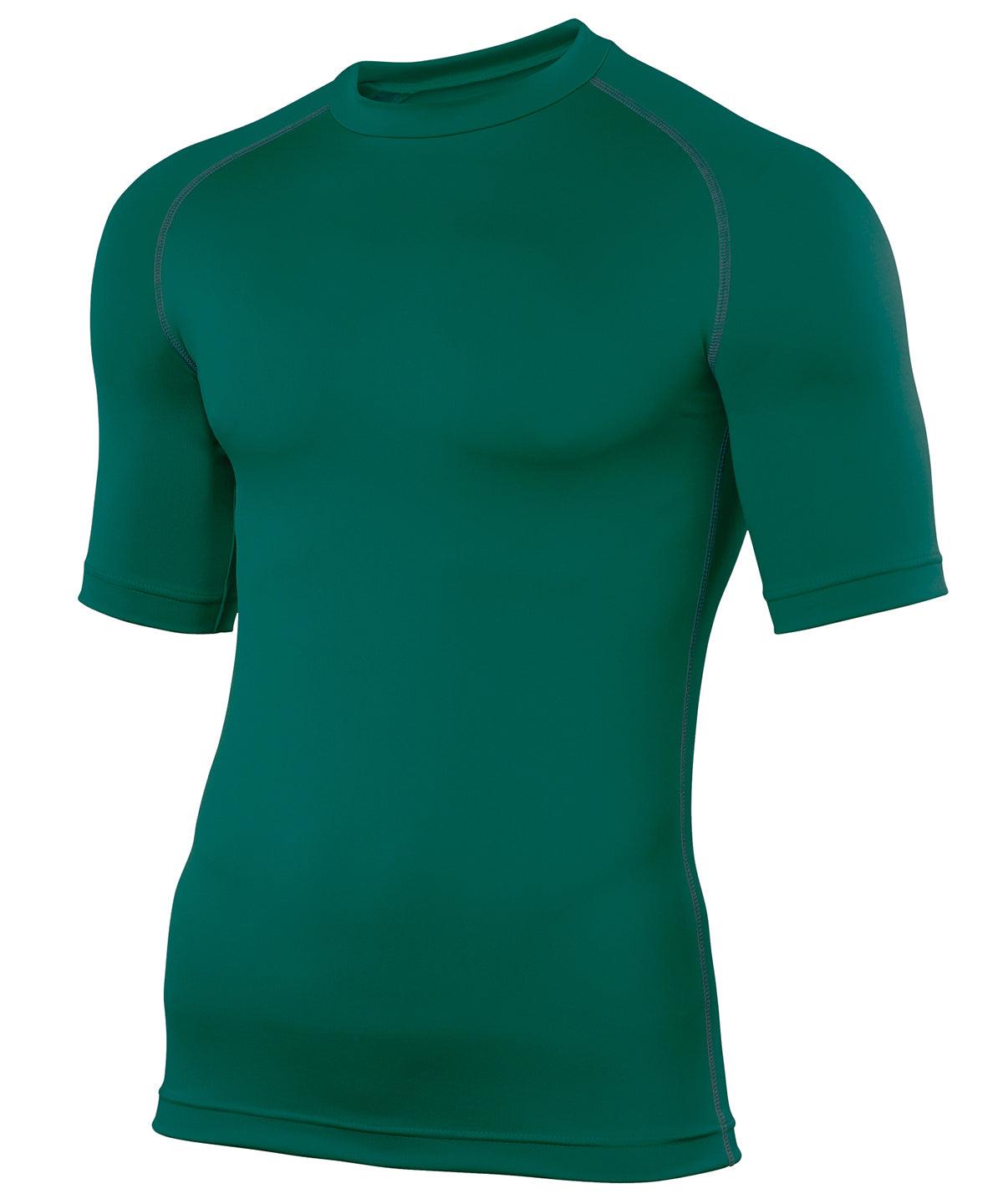 Bottle Green - Rhino baselayer short sleeve Baselayers Rhino Baselayers, Must Haves, Outdoor Sports, Sports & Leisure, Team Sportswear Schoolwear Centres