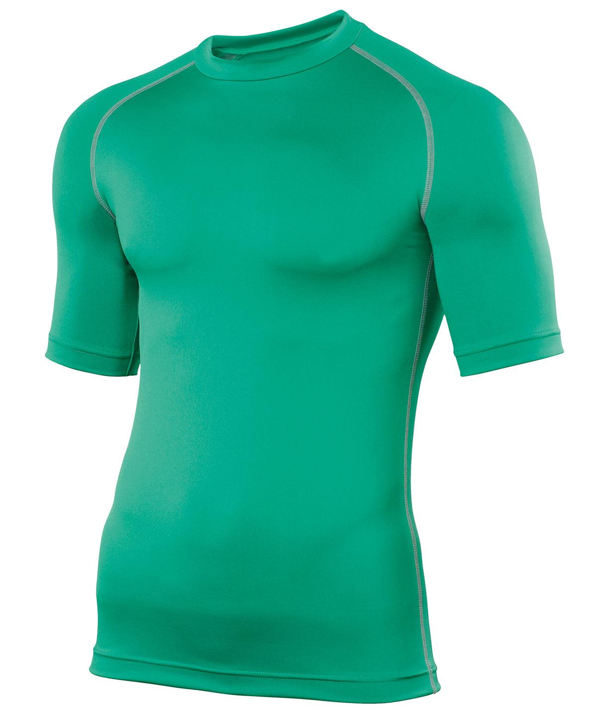Green - Rhino baselayer short sleeve Baselayers Rhino Baselayers, Must Haves, Outdoor Sports, Sports & Leisure, Team Sportswear Schoolwear Centres