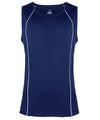 Navy/White - Rhino Rio vest Vests Rhino Activewear & Performance, Plus Sizes, Sports & Leisure, T-Shirts & Vests Schoolwear Centres