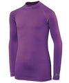 Purple - Rhino baselayer long sleeve - juniors Baselayers Rhino Back to Education, Baselayers, Junior, Must Haves, Sports & Leisure Schoolwear Centres