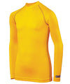 Yellow - Rhino baselayer long sleeve - juniors Baselayers Rhino Back to Education, Baselayers, Junior, Must Haves, Sports & Leisure Schoolwear Centres