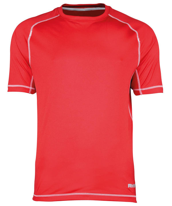 Red/WhiteStitching - Mercury t-shirt T-Shirts Rhino Activewear & Performance, Sports & Leisure Schoolwear Centres