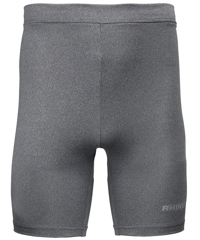 Heather Grey - Rhino baselayer shorts - juniors Baselayers Rhino Baselayers, Junior, Sports & Leisure Schoolwear Centres