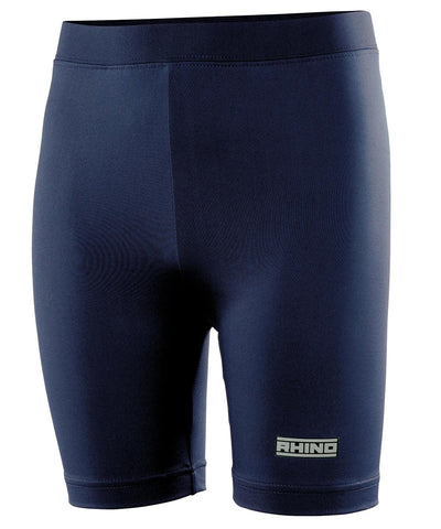 Navy - Rhino baselayer shorts - juniors Baselayers Rhino Baselayers, Junior, Sports & Leisure Schoolwear Centres