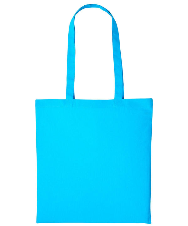 Hawaiian Blue - Cotton shopper long handle Bags Nutshell® Bags & Luggage, Crafting, Must Haves, Perfect for DTG print Schoolwear Centres