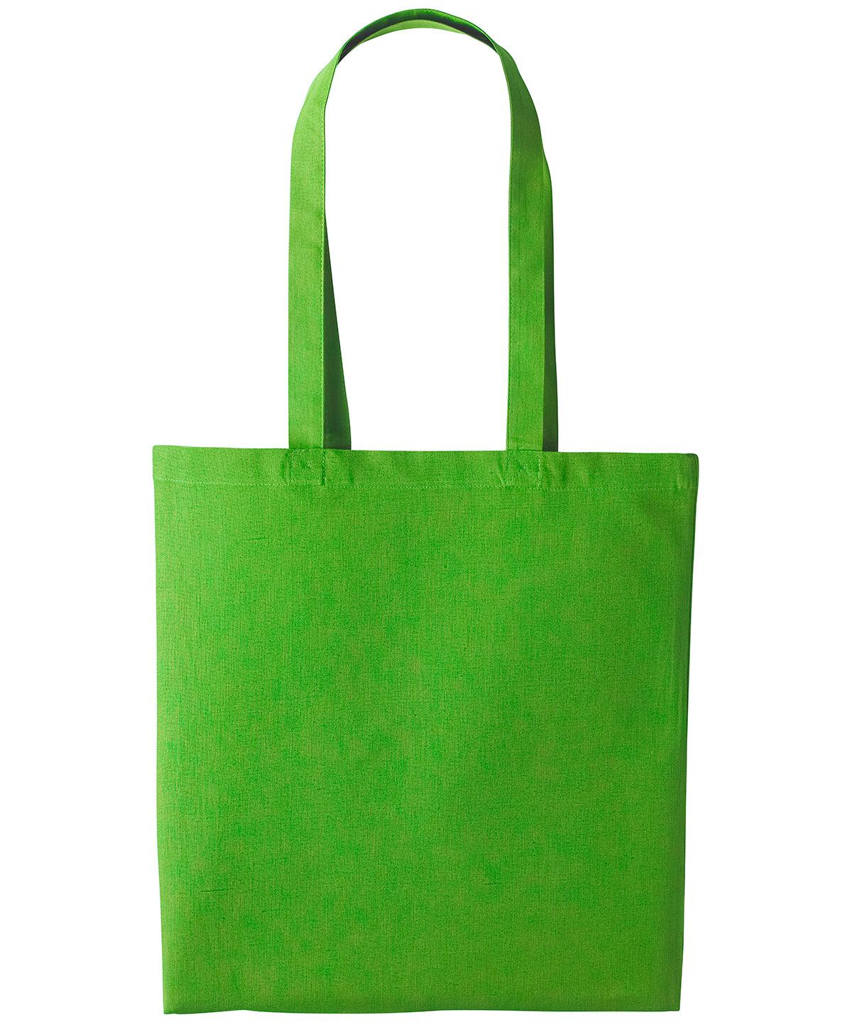 Kiwi - Cotton shopper long handle Bags Nutshell® Bags & Luggage, Crafting, Must Haves, Perfect for DTG print Schoolwear Centres