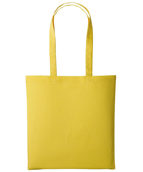 Lemon - Cotton shopper long handle Bags Nutshell® Bags & Luggage, Crafting, Must Haves, Perfect for DTG print Schoolwear Centres