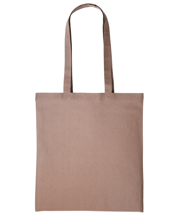 Light Brown - Cotton shopper long handle Bags Nutshell® Bags & Luggage, Crafting, Must Haves, Perfect for DTG print Schoolwear Centres