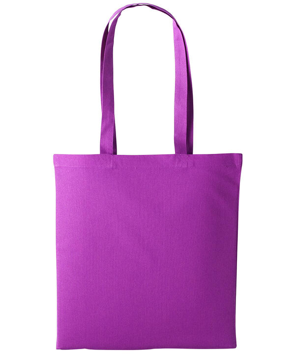 Magenta - Cotton shopper long handle Bags Nutshell® Bags & Luggage, Crafting, Must Haves, Perfect for DTG print Schoolwear Centres