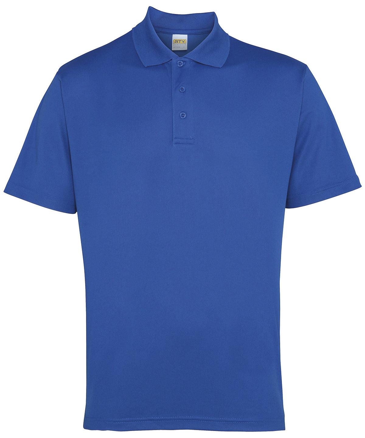 Royal - Performance workwear polo Polos Last Chance to Buy Activewear & Performance, Plus Sizes, Polos & Casual, Rebrandable, Workwear Schoolwear Centres