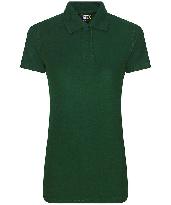 Bottle Green - Women's pro polo Polos ProRTX Activewear & Performance, Back to Business, Must Haves, New Colours for 2021, Plus Sizes, Polos & Casual, Rebrandable, Safe to wash at 60 degrees, Workwear Schoolwear Centres