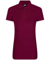 Burgundy - Women's pro polo Polos ProRTX Activewear & Performance, Back to Business, Must Haves, New Colours for 2021, Plus Sizes, Polos & Casual, Rebrandable, Safe to wash at 60 degrees, Workwear Schoolwear Centres