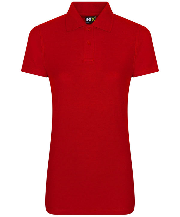 Red - Women's pro polo Polos ProRTX Activewear & Performance, Back to Business, Must Haves, New Colours for 2021, Plus Sizes, Polos & Casual, Rebrandable, Safe to wash at 60 degrees, Workwear Schoolwear Centres