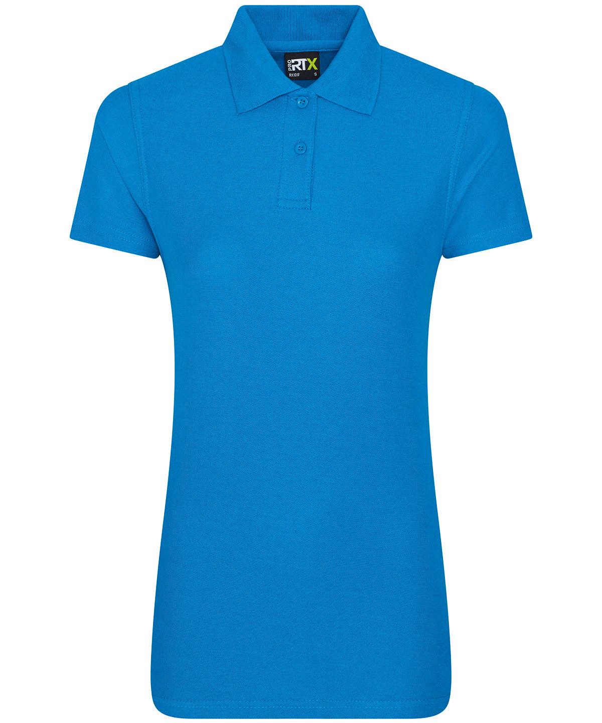 Sapphire Blue - Women's pro polo Polos ProRTX Activewear & Performance, Back to Business, Must Haves, New Colours for 2021, Plus Sizes, Polos & Casual, Rebrandable, Safe to wash at 60 degrees, Workwear Schoolwear Centres