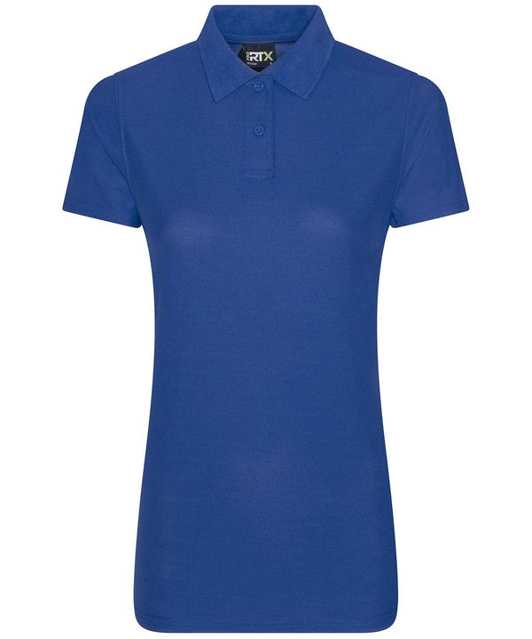 Royal Blue - Women's pro polyester polo Polos ProRTX Activewear & Performance, Back to Business, Must Haves, Polos & Casual, Rebrandable, Safe to wash at 60 degrees, Workwear Schoolwear Centres