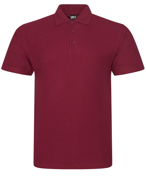 Burgundy - Pro polo Polos ProRTX 2022 Spring Edit, Back to Business, Must Haves, New Colours For 2022, Plus Sizes, Polos & Casual, Rebrandable, Safe to wash at 60 degrees, Workwear Schoolwear Centres