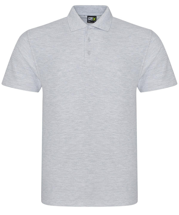 Heather Grey - Pro polo Polos ProRTX 2022 Spring Edit, Back to Business, Must Haves, New Colours For 2022, Plus Sizes, Polos & Casual, Rebrandable, Safe to wash at 60 degrees, Workwear Schoolwear Centres